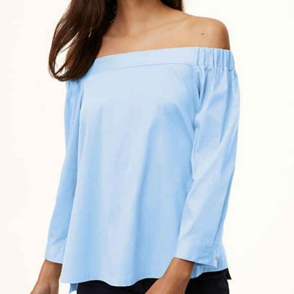 Loft Tops - Loft,Ann Taylor Loft Light Blue Strapless Top
